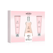 Aire de Sevilla - Set Eau de toilette pour femme + crème hydratante + gel douche - Soy Yo