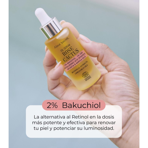 Alma Secret - Huile Sérum Visage Rose Cactus