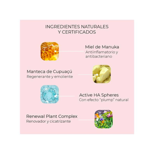 Alma Secret - Baume à Lèvres Réparateur Manuka Lip Balm - Ananas & Papaye