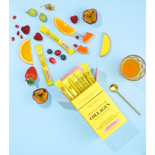 Alma Secret - *Beauty Super Glow Collagen* - Complément alimentaire - Mangue et fruit de la passion