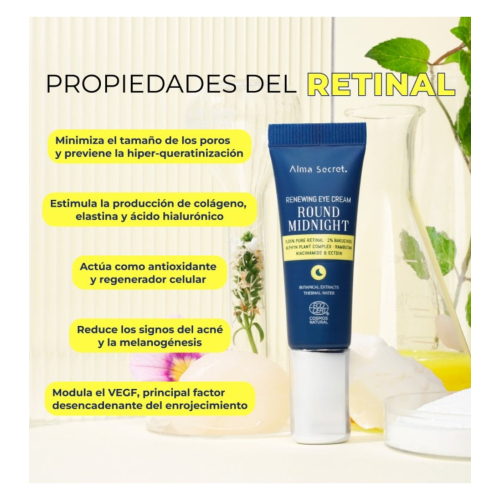 Alma Secret - Contour des yeux avec rétinien Round Midnight