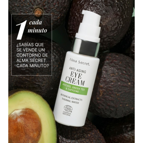 Alma Secret - Crème contour des yeux multi-réparatrice et anti-âge à l'avocat - 20ml