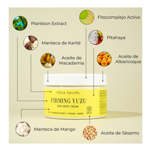 Alma Secret - Crème Corps Hydratante Firming Yuzu