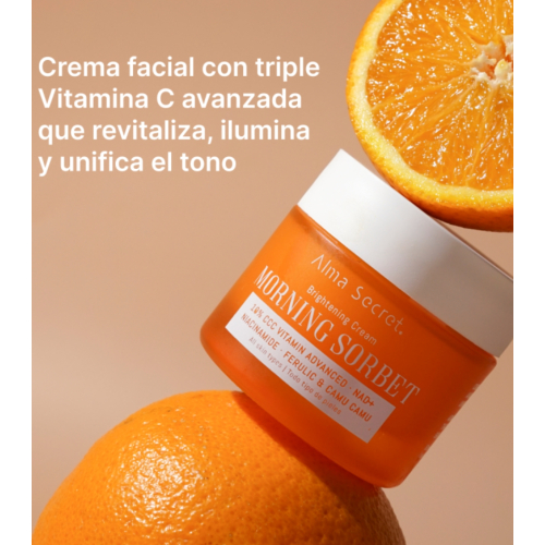 Alma Secret - Crème éclaircissante pour le visage Morning Sorbet