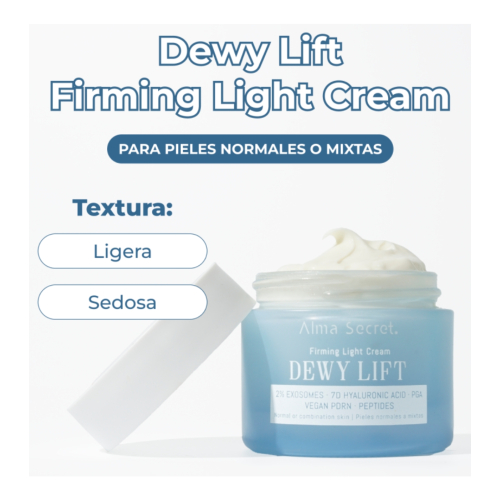 Alma Secret - Crème raffermissante visage Dewy Lift - Peaux normales à mixtes