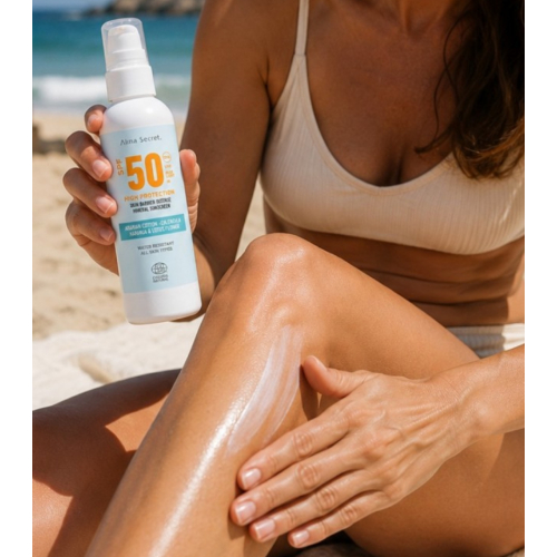 Alma Secret - Crème solaire pour le corps FPS 50 Skin Barrier Defense