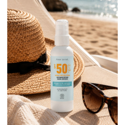 Alma Secret - Crème solaire pour le corps FPS 50 Skin Barrier Defense
