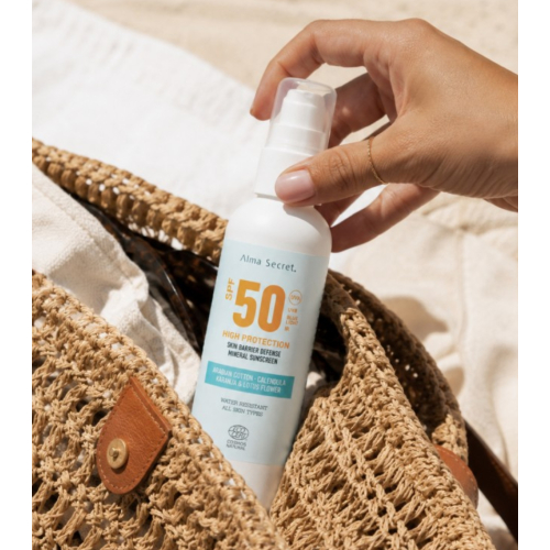 Alma Secret - Crème solaire pour le corps FPS 50 Skin Barrier Defense