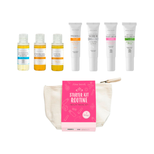Alma Secret - Coffret Beauty Travel Starter Kit Routine - Peau sèche
