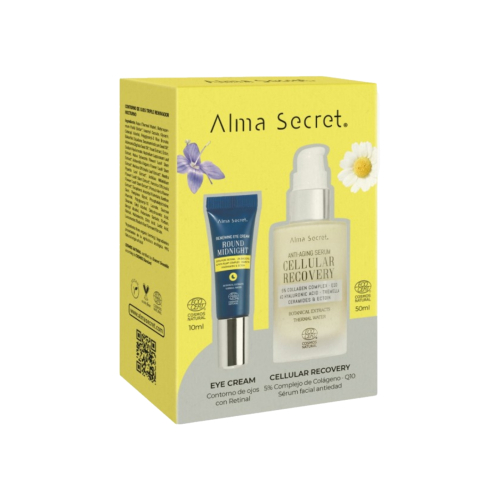 Alma Secret - Coffret Contour des Yeux Round Midnight + Sérum Visage Cellular Recovery