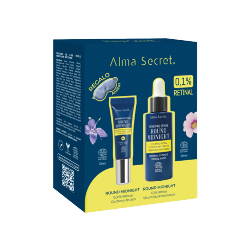 Alma Secret - Set Rétinien 0,1% - Contour Round Midnight + Sérum Round Midnight 0,1%