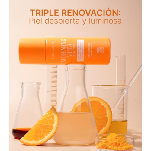 Alma Secret - Lotion tonique exfoliante active Morning Vita Glow