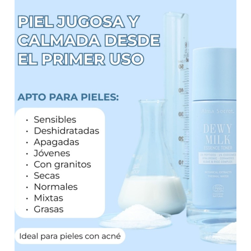 Alma Secret - Tonique à l'essence de lait rosé