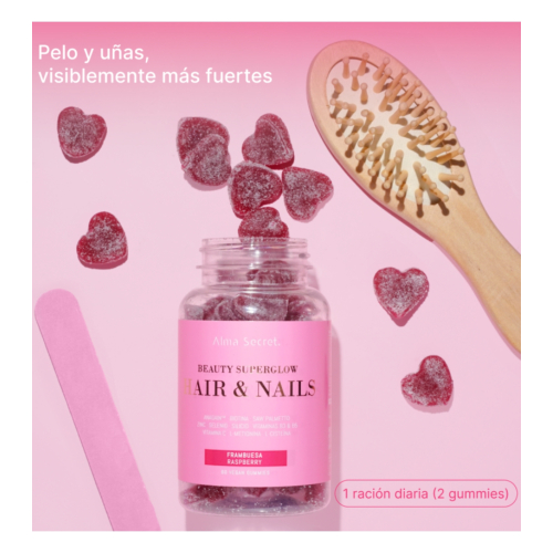 Alma Secret - Gommes vitaminées pour les cheveux et les ongles Beauty Superglow