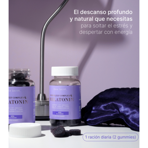 Alma Secret - Gommes vitaminées pour un sommeil de qualité Deep Sleep Complex C Melatonin