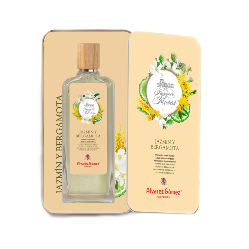 Álvarez Gómez - Bidon d'eau florale fraîche - Jasmin et Bergamote