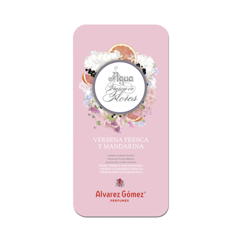 Álvarez Gómez - Bidon d'eau florale fraîche - Verveine fraîche et mandarine