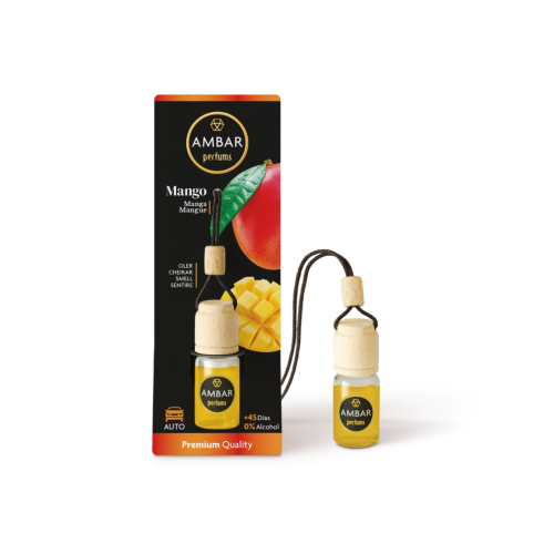 AMBAR Perfums - Désodorisant pour voiture - Mangue