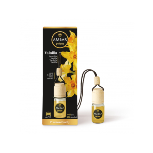 AMBAR Perfums - Désodorisant pour voiture - Vanille