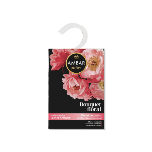 AMBAR Perfums - Désodorisant en sachet pour garde-robe - Bouquet Floral