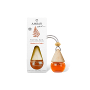 AMBAR Perfums - *Zen* - Désodorisant pour voiture - Intensité : Ambre et Cèdre
