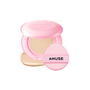 Amuse - Fond de teint Cushion Dew Power Vegan SPF50 PA++++ - 1.5: Natural