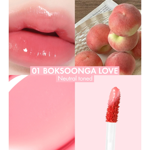 Amuse - Teinte à lèvres Bebe Tint - 01: Boksoonga Love