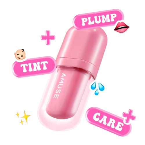 Amuse - Teinte à lèvres Bebe Tint - 01: Boksoonga Love