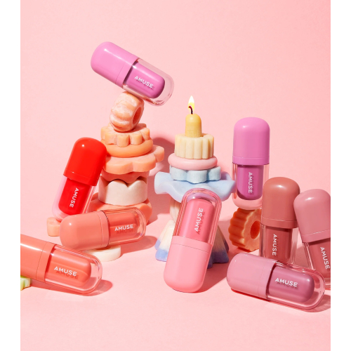 Amuse - Teinte à lèvres Bebe Tint - 01: Boksoonga Love