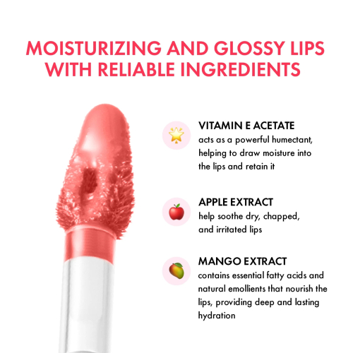 Amuse - Rouge à lèvres Dew Tint - 10: Peach Bunny