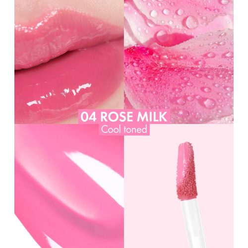 Amuse - Rouge à lèvres Jel-fit Tint - 0 4: Rose Milk