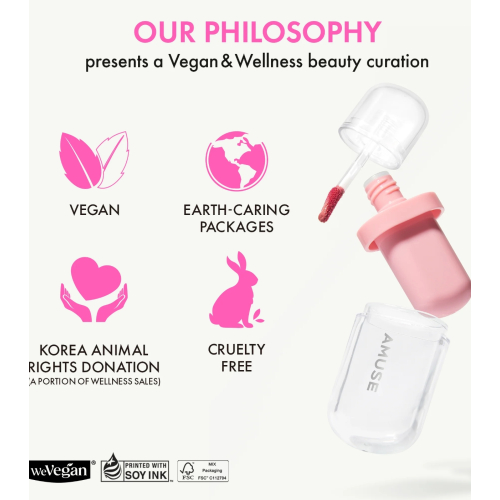 Amuse - Rouge à lèvres Jel-fit Tint - 07: Caramel