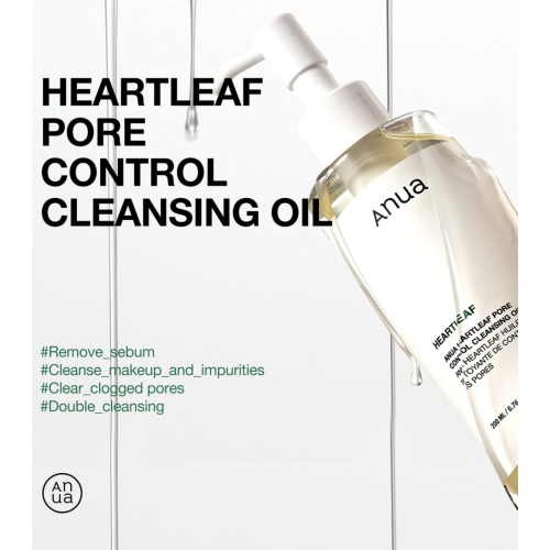 Anua - Huile nettoyante Heartleaf Pore Control