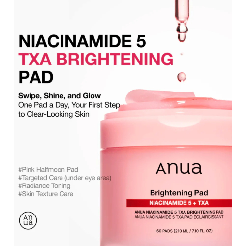 Anua - Pads Niacinamide 5 TXA Brightening format pads
