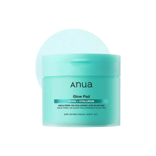 Anua - Format des pads PDRN 100 Hyaluronic Acid Glow