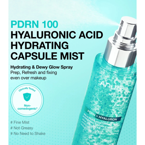 Anua - Brume faciale PDRN Hyaluronic Acid Hydrating Capsule