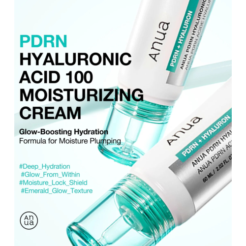 Anua - Crème hydratante PDRN Hyaluronic Acid 100