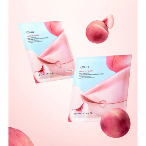Anua - Masque illuminateur au collagène Peach 70
