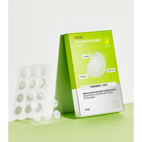 Anua - Patchs anti-boutons Céramide + CICA - 70 unités