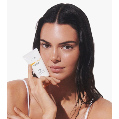 Anua - Crème solaire pour le visage Zero-cast SPF50+ PA++++