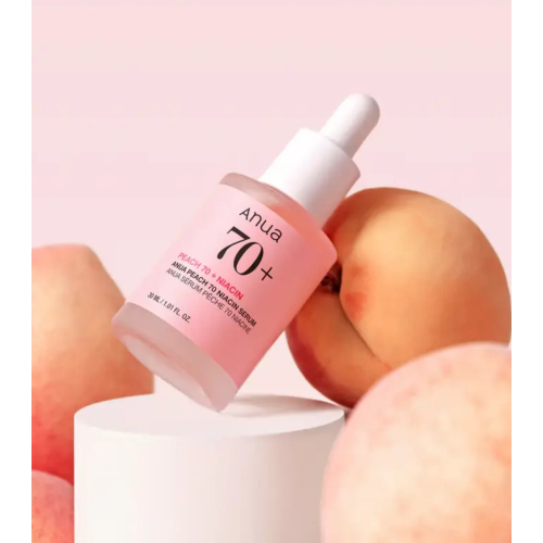 Anua - Sérum enrichi à 70% d'extrait de pêche et de niacinamide