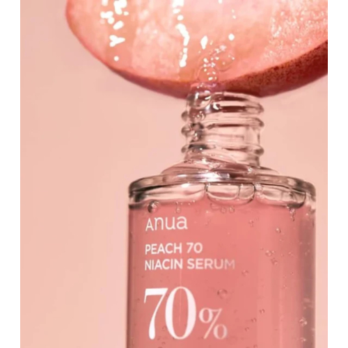 Anua - Sérum enrichi à 70% d'extrait de pêche et de niacinamide