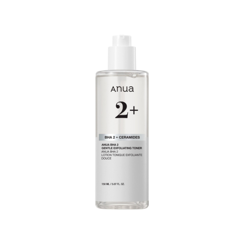 Anua - Lotion tonique exfoliante pour le visage BHA2 + Ceramides