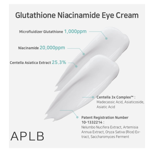 APLB - Contour des yeux illuminateur Glutathione Niacinamide