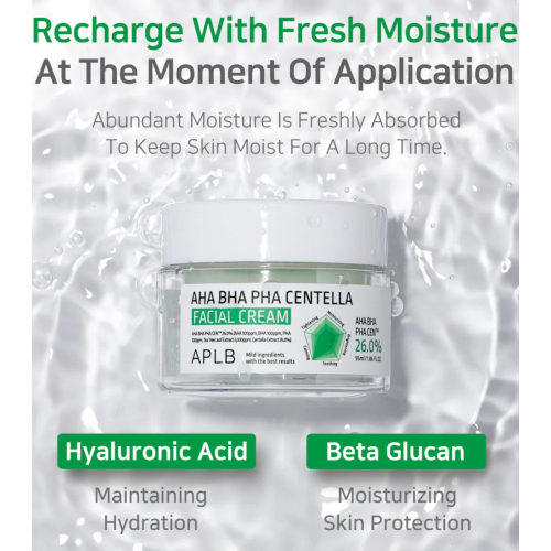 APLB - Crème Visage Aha Bha Pha Centella