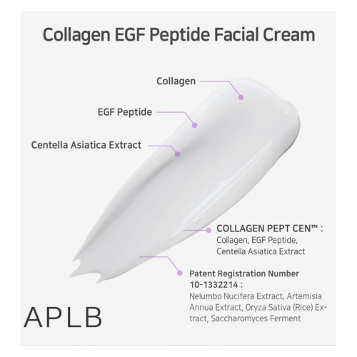 APLB - Crème visage raffermissante Collagen Egf Peptide
