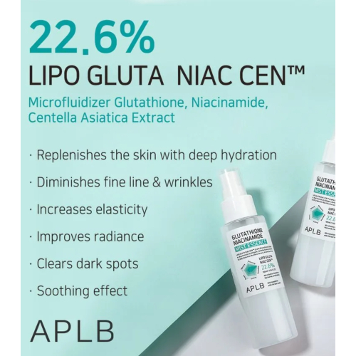 APLB - Essence pour le visage Glutathione Niacinamide