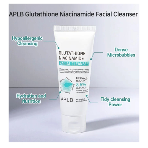 APLB - Nettoyant visage éclaircissant Glutathione Niacinamide
