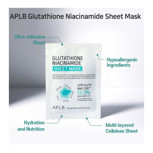 APLB - Masque visage Glutathione Niacinamide