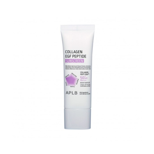 APLB - Crème solaire visage Collagen Egf Peptide SPF50+ PA++++